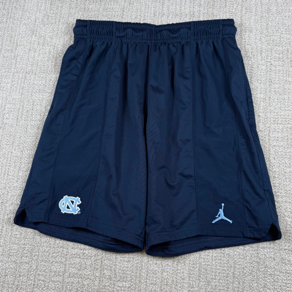Nike Air Jordan Mens Medium North Carolina Tar Heels 8" Blue Basketball Shorts